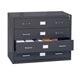 Safco Computer Disk/Data Cabinet 4 Drawer Charcoal (4930CH)