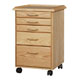 SMI Natural Oak Taboret 5 Drawers