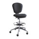 Safco Metro Drafting Chair Black w/Footring (3442BL)