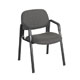 Safco Cava Collection Straight Leg Guest Chair Black (3453BL)