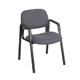 Safco Cava Collection Straight Leg Guest Chair Blue (3453BU)