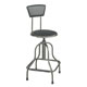 Safco Diesel High Base Industrial Stool w/Back (6664)