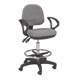 Martin Vesuvio Drafting Height Chair Gray w/Footring (91-8006113)