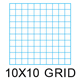 Clearprint Fade-Out Grid Tablets 10x10 11'x17