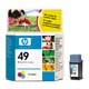 HP 49 Tri-Color Ink Cartridge (HP51649A)