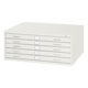 Safco 5 Drawer Flat File 24 x 36 in White (4994WHR)