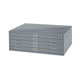 Safco 5 Drawer Flat File 24 x 36 in Gray (4994GRR)