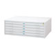 Safco 5 Drawer Flat File 30 x 42 in White (4996WHR)