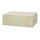 Safco 5 Drawer Flat File 36 x 48 in Tropic Sand (4998TSR)