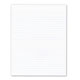 Ampad 20 lb Wide Blue Ruled White Pad 8.5