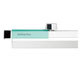 Safco Vertical File Green Plastic Label Holder 12/pk (4313)