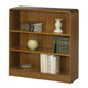 Safco Oak Veneer 3 Shelf Bookcase 36