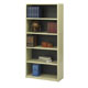 Safco Value Mate 5-Shelf Steel Bookcase Sand (7173SA)