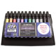 Chartpak Basic 12 AD Marker Set w/Travel Pack (ADSETBHTC)