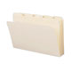 Legal File Folder with 1/5 Tab Cut 100/box