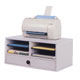 Safco Printer Stand w/4 Compartments & 1 Drawer Gray (9496GR)