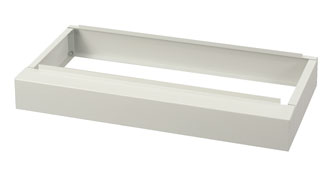 Safco Computer Disk/Data Cabinet Base Light Gray (4931LG)