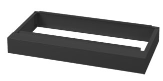 Safco Computer Disk/Data Cabinet Base Charcoal (4931CH)