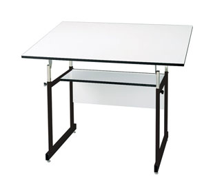 Alvin Workmaster Jr Economy 4-Post Drafting Table 36