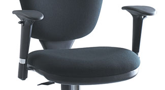 Safco Arms For Metro Drafting Chair Black (3495BL)