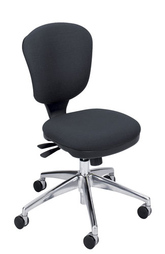 Safco Metro Mid Back Task Chair Black (3444BL)