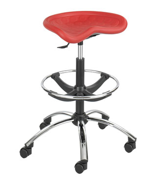 Safco SitStar Stool Red (6660RD)