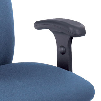 Safco Uber T-Pad Arms (3496BL)