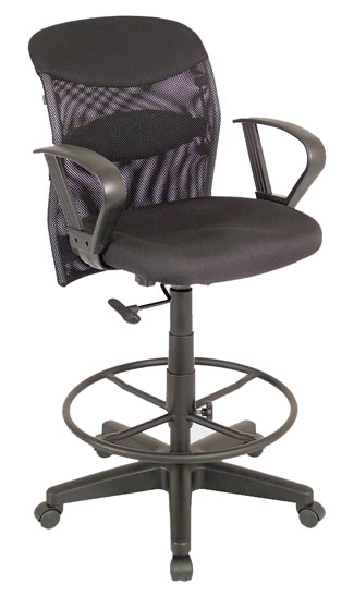 Alvin Salambro Jr Drafting Chair Black (DC724-40)