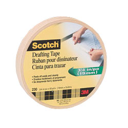 3M Drafting Tape 3/4