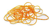 Alliance Rubber Bands 2-1/2“L x 1/16 “W in a 1 lb Box