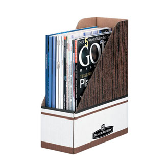 Fellowes Bankers Box Magazine File 12/pk (07223)