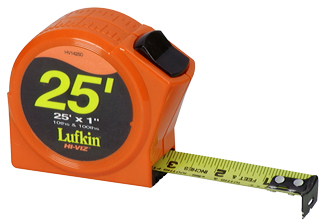 Lufkin Engineer's Hi-Viz Orange Series 1000 Power Tape 1