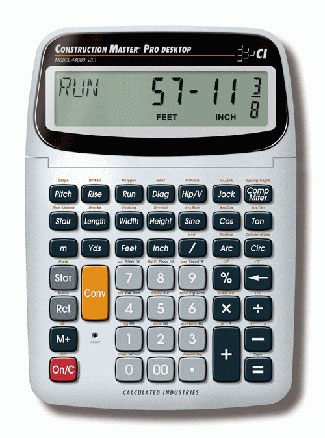 Calculated Industries Construction Master Pro Desktop Calculator (44080)
