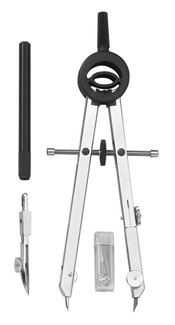 Alvin Basic Bow Combination Compass w/Ruling Pen (505)