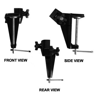Affordable 3-Way Tite-Grip Flexible Clamp Black