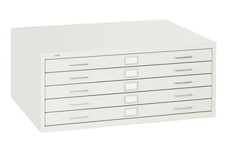 Click here to view larger image Safco 5 Drawer Flat File 24 x 36 in White (4994WHR)