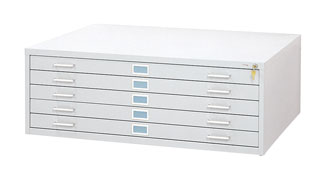 Click here to view larger image Safco 5 Drawer Flat File 36 x 48 in White (4998WHR)