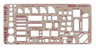 House Plan & Fixtures Template (1151I)