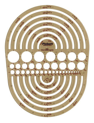 Circle Radius Master Template (1202I)