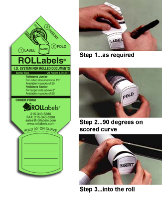 Rollabels Identification Tags 2.25