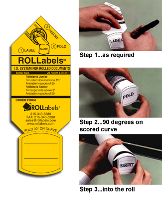 Rollabels Identification Tags 2.25