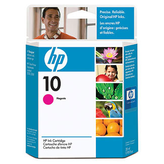HP 10 Magenta Ink Cartridge 28ml (C4843A)