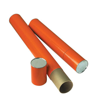 Telescoping Mailing & Storage Tube Orange 4