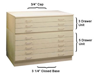 SMI 5 Drawer File for 36