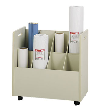 Safco Mobile Roll File fits (8) 7