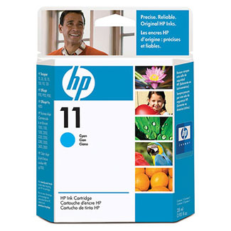 HP 11 Cyan Ink Cartridge 28ml (C4836A)