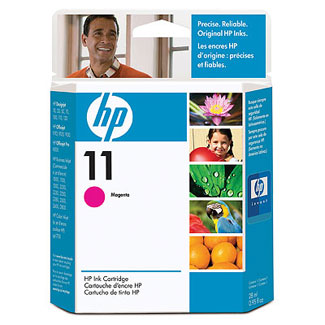 HP 11 Magenta Ink Cartridge 28ml (C4837A)