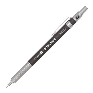Alvin Draftmatic Lead Holder .5mm Black Barrel (DM05)