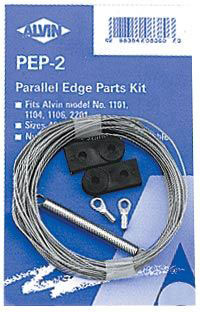 Alvin Straightedge Hardware Kit 48