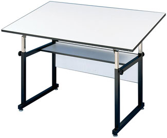 Click here to view larger image Alvin Workmaster 4-Post Drafting Table 36